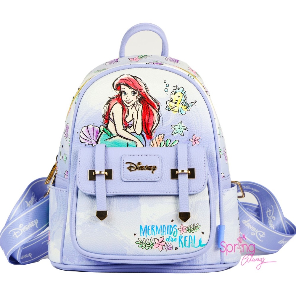 Disney Ariel little mermaid mini backpack
